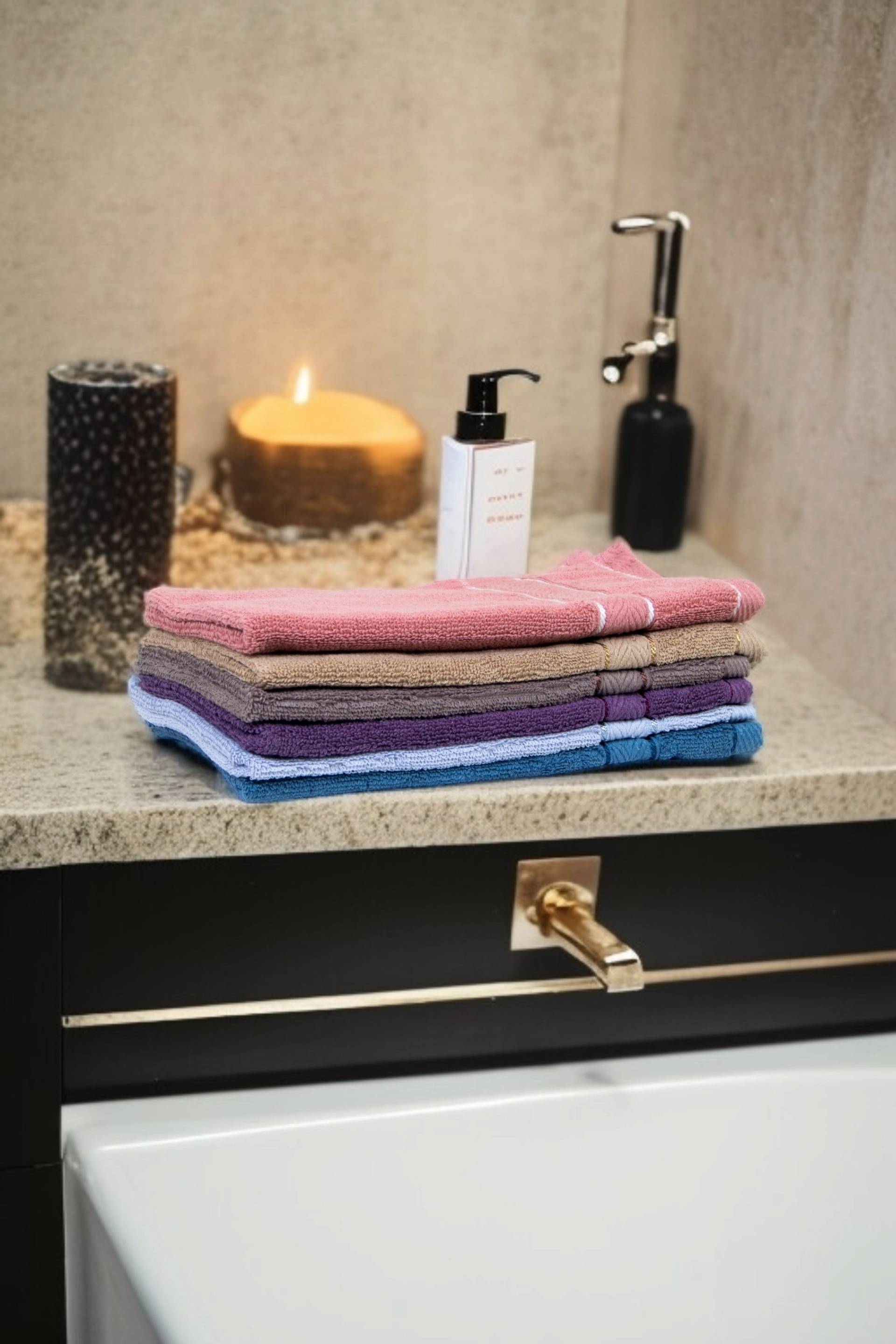 Bamboo Hand Towel - Pack of 6 – Kaibee (photo 3 of 5) – KaiBee