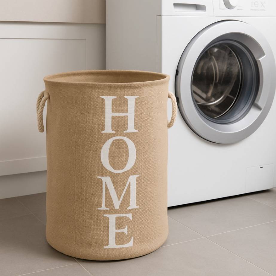 Laundry Bag with Rope Handles – Beige Kaibee (photo 1 of 6) – KaiBee