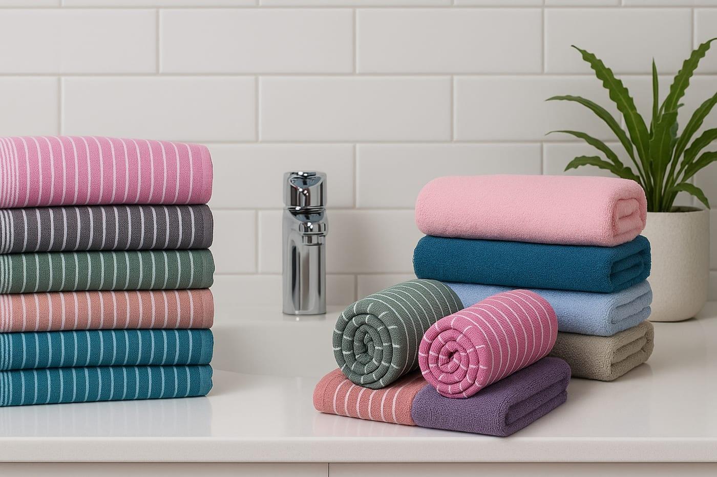 Cotton & Bamboo Bath Towels