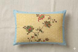 Floral Bedsheet with Ethnic Motifs – view 2