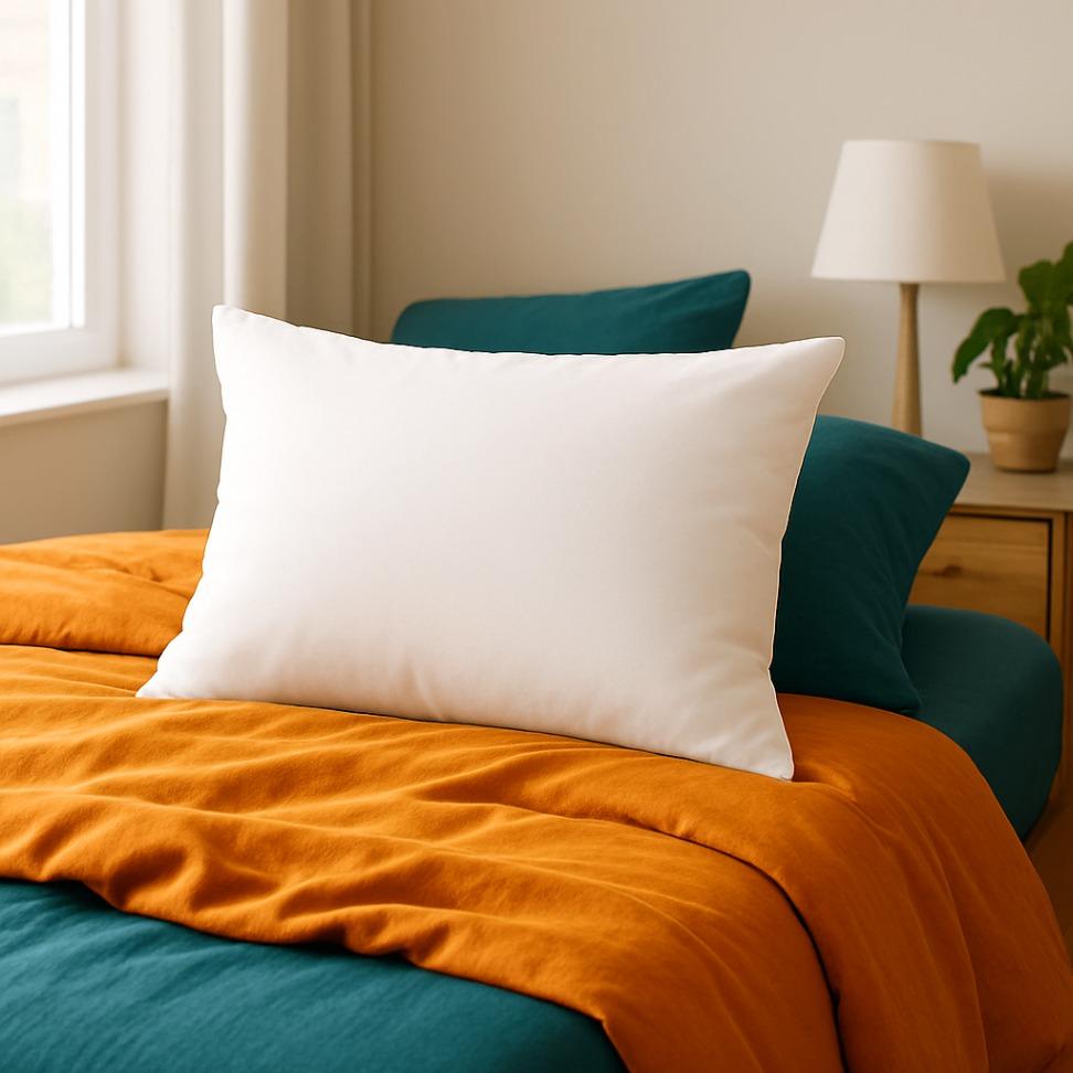 Premium White Bed Pillow Set - Pack of 2