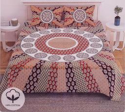 Mandala Multicolor Printed Bedsheet – view 0
