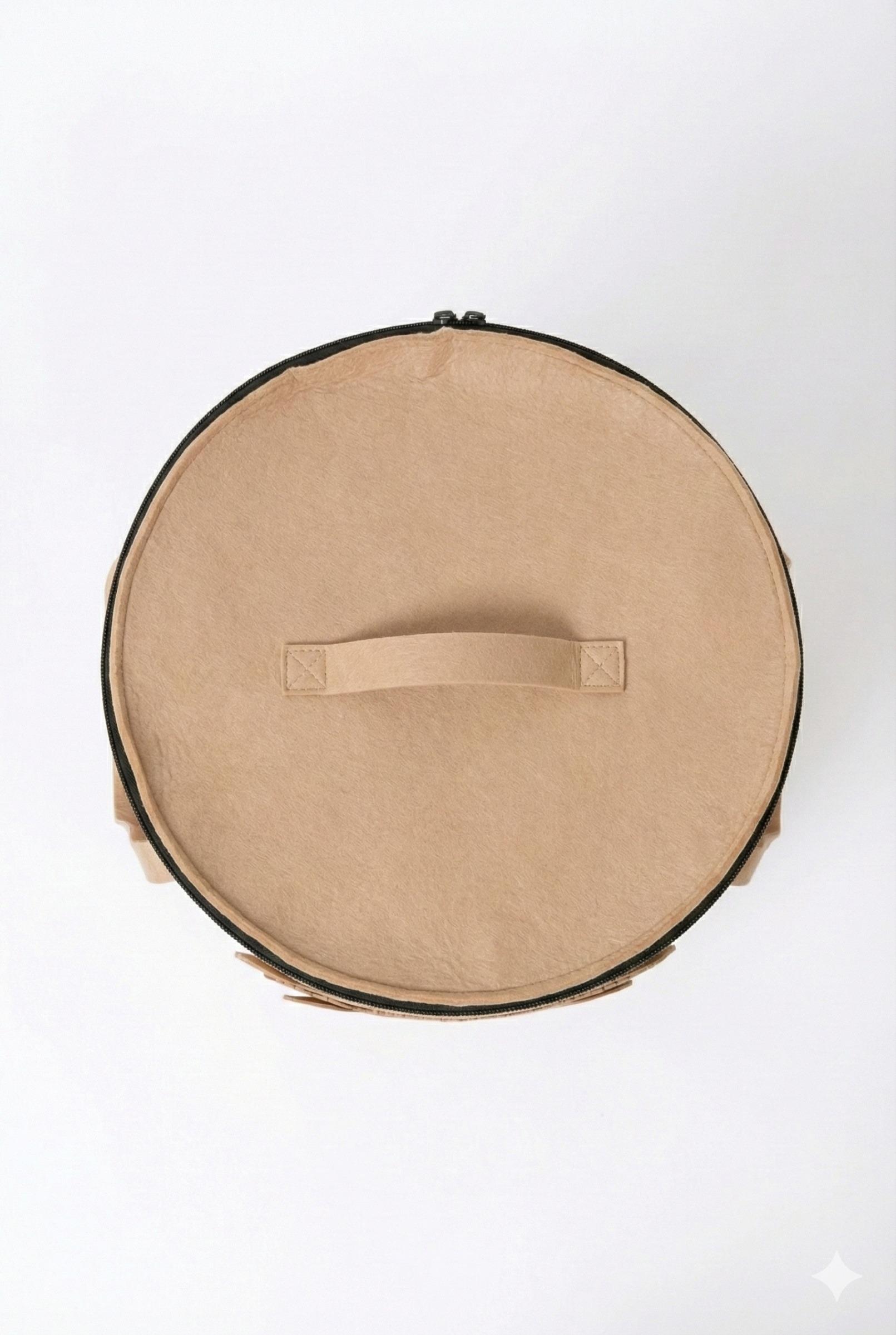 Lion Face Fabric Laundry Bag with Zip Closure – image 2