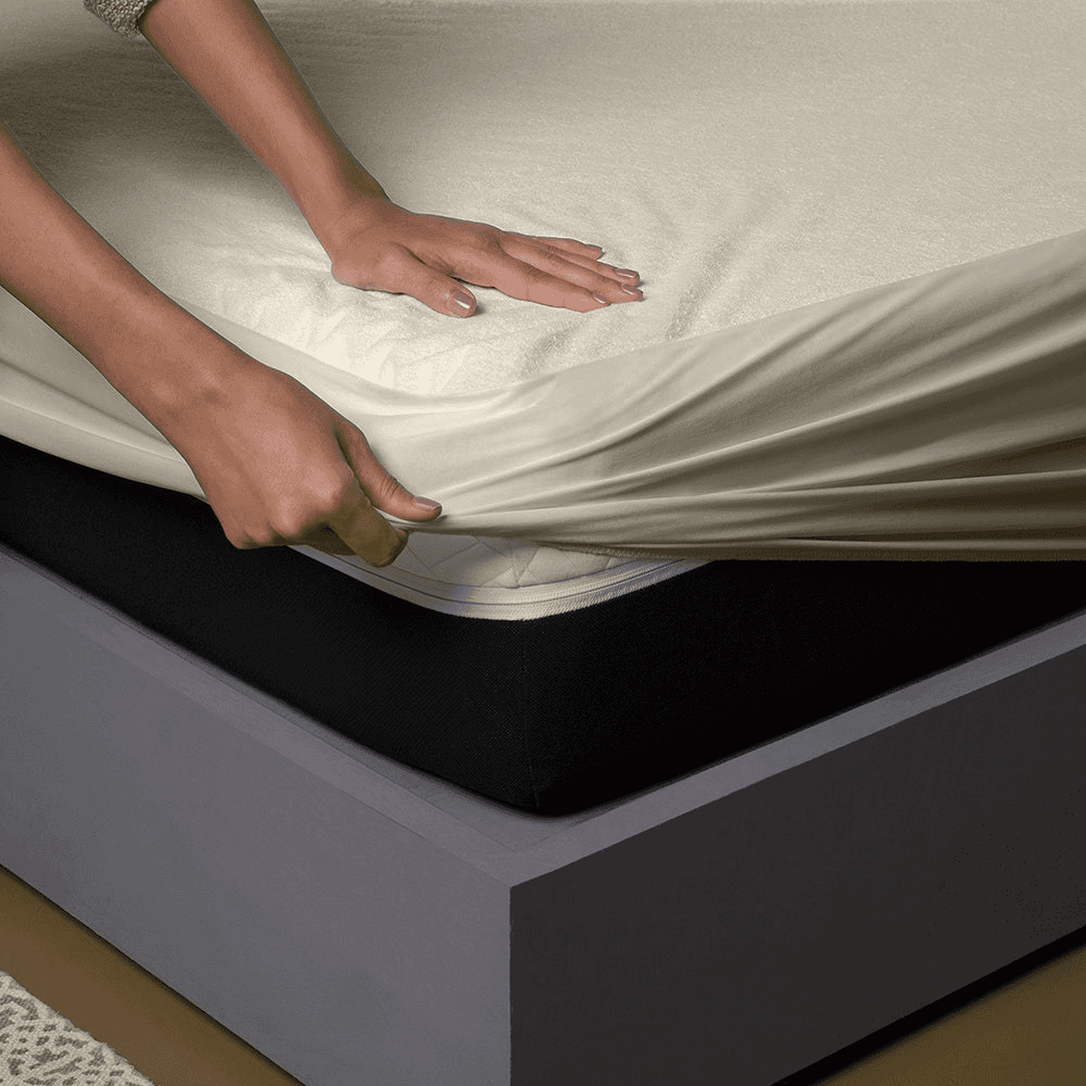 Waterproof Fitted Mattress Protector – Kaibee (photo 1 of 5) – KaiBee